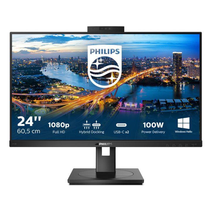 Philips B Line 243B1JH/00 PC Monitor 23.8" 1920 x 1080 Pixels Full HD…