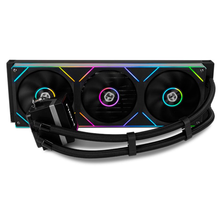Nox Ventilador HUMMER M-360 LCD Kit RL Mag. ARGB N (NXHUMMERM360LCDBK)