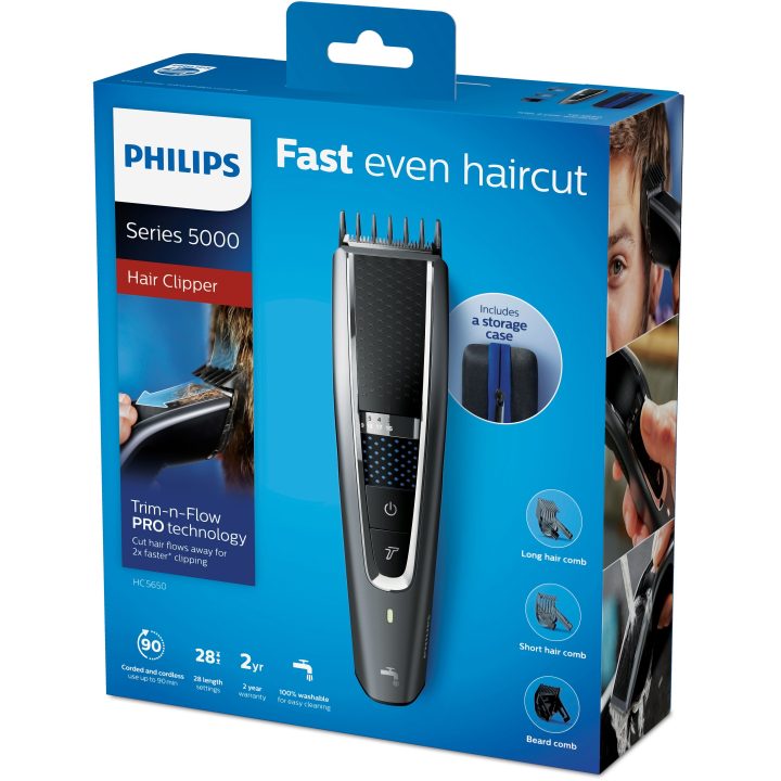 Philips 5000 series Hairclipper series 5000 HC5650/15 Washable Hair…