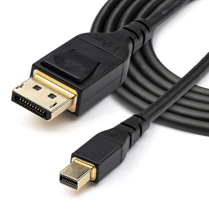 StarTech.com Cable Adaptador de 1m Mini DisplayPort a DisplayPort 1.4…