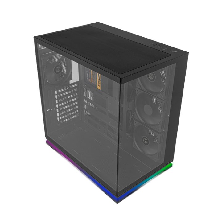 NOX ATX Mid-Tower HUMMER GALAXY ARGB Black (NXHUMMERGALAXYBK)