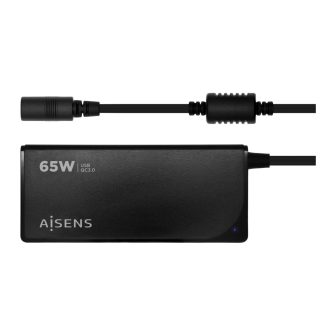 AISENS 65 W Automatic Universal Multi-Voltage Laptop Charger with 9…