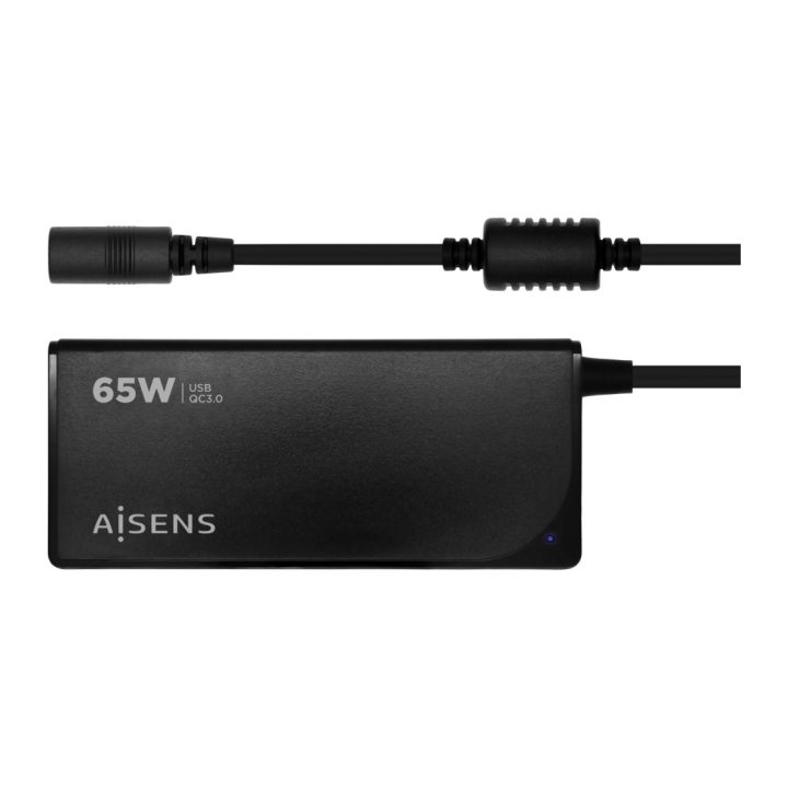 AISENS 65 W Automatic Universal Multi-Voltage Laptop Charger with 9…