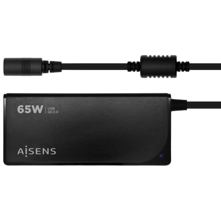 AISENS 65 W Automatic Universal Multi-Voltage Laptop Charger with 9…
