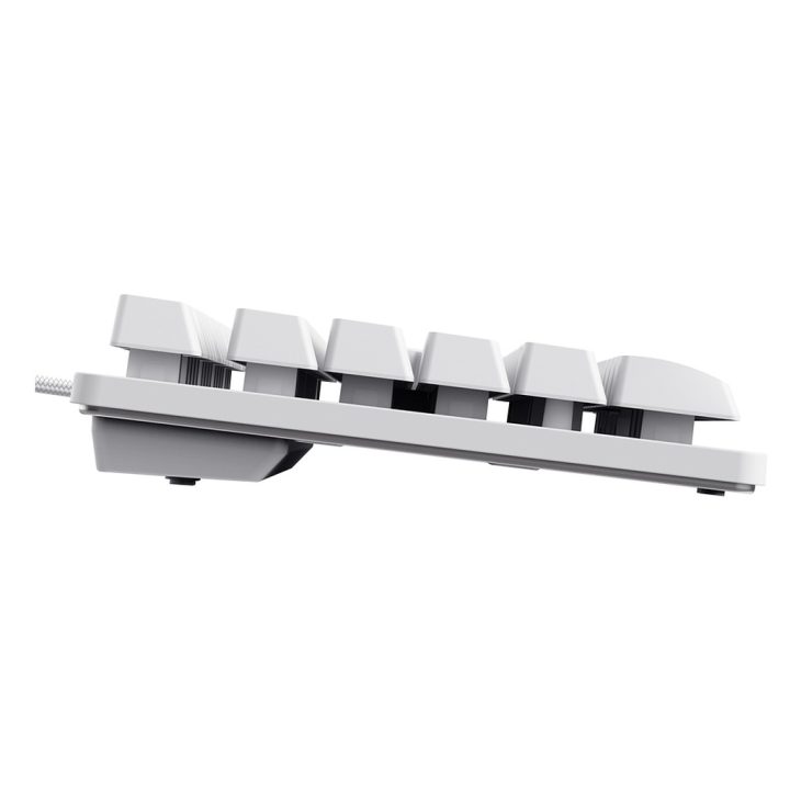 Trust GXT 833W Thado TKL Teclado de Jogo USB QWERTY Espanhol Branco