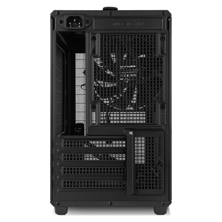 NOX Caja Mini torre M-ATX HUMMER REFRESH mesh Negr (NXHUMMERREFRESHBK)