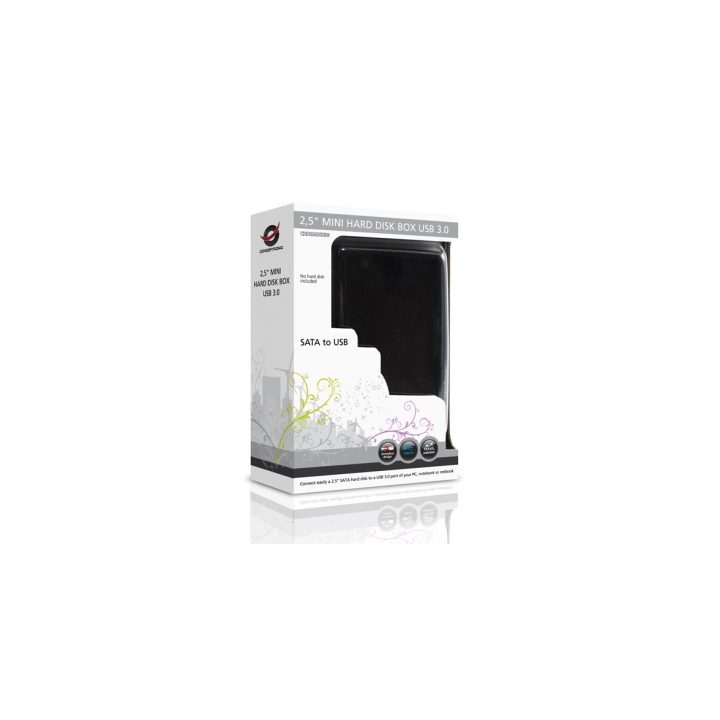 Conceptronic 2.5" Harddisk Box Mini USB 3.0