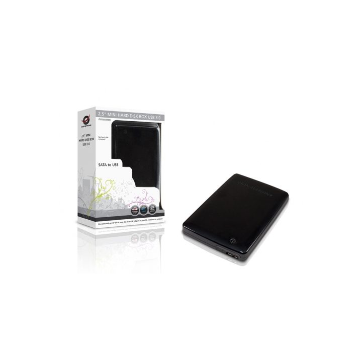 Conceptronic 2.5" Harddisk Box Mini USB 3.0
