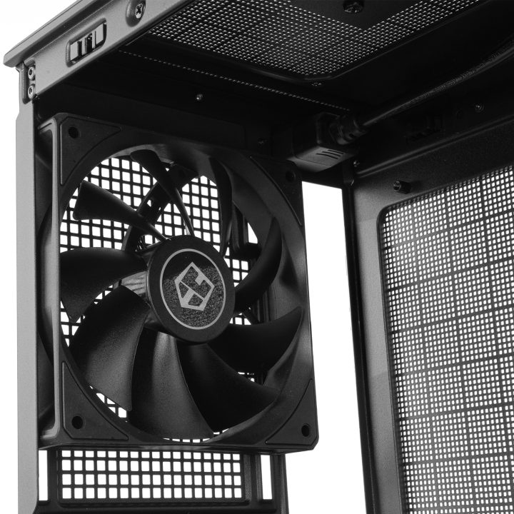 NOX Caja Mini torre M-ATX HUMMER REFRESH mesh Negr (NXHUMMERREFRESHBK)