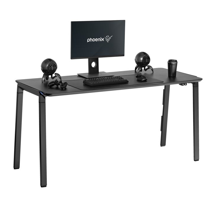 Phoenix Technologies Phoenix Horizon XL Gaming Desk 150cm x 65cm with…