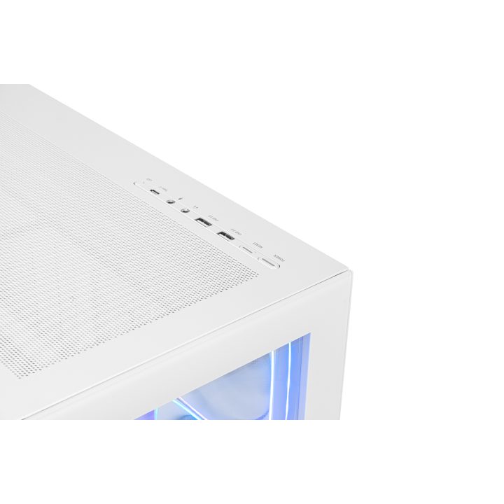Nox ATX Mid-Tower Hummer Blade ARGB Airflow White (NXHUMMERBLADEWH)