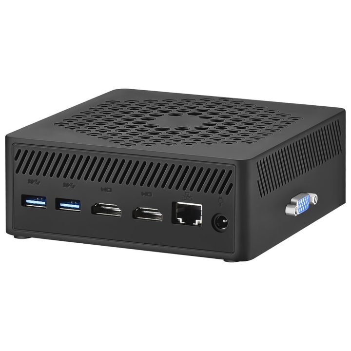 Leotec LEMPC15 PC/Workstation Barebone Black