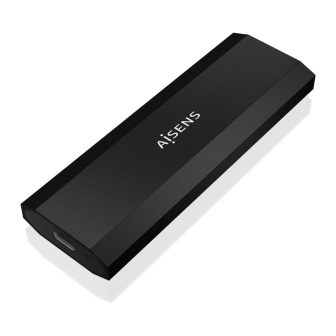 AISENS Caja Externa M.2 (NGFF) ASM2-028B NVMe a USB3.2 Gen2, Negra