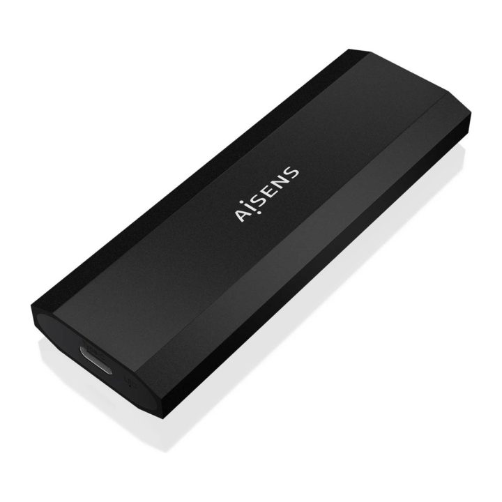 AISENS Caixa Externa M.2 (NGFF) ASM2-028B NVMe para USB3.2 Gen2, Preta