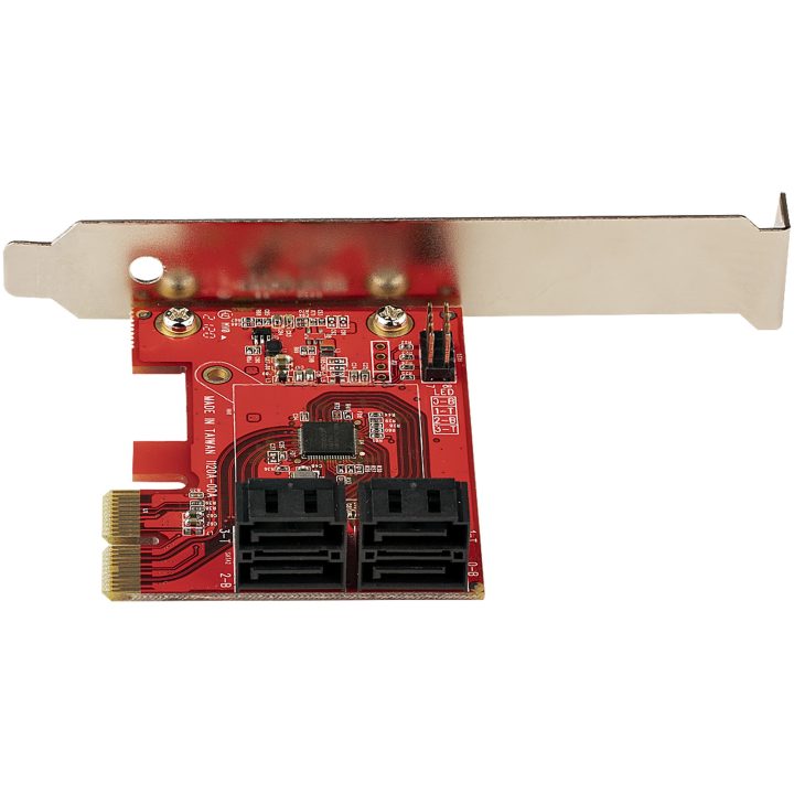 StarTech.com Placa PCIe Controladora SATA de 4 Portas - Placa de…