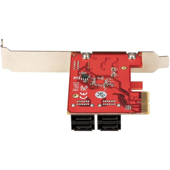 StarTech.com Placa PCIe Controladora SATA de 4 Portas - Placa de…