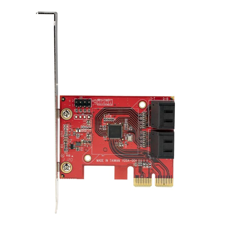 StarTech.com 4-Port SATA PCIe Controller Card - PCI Express SATA…