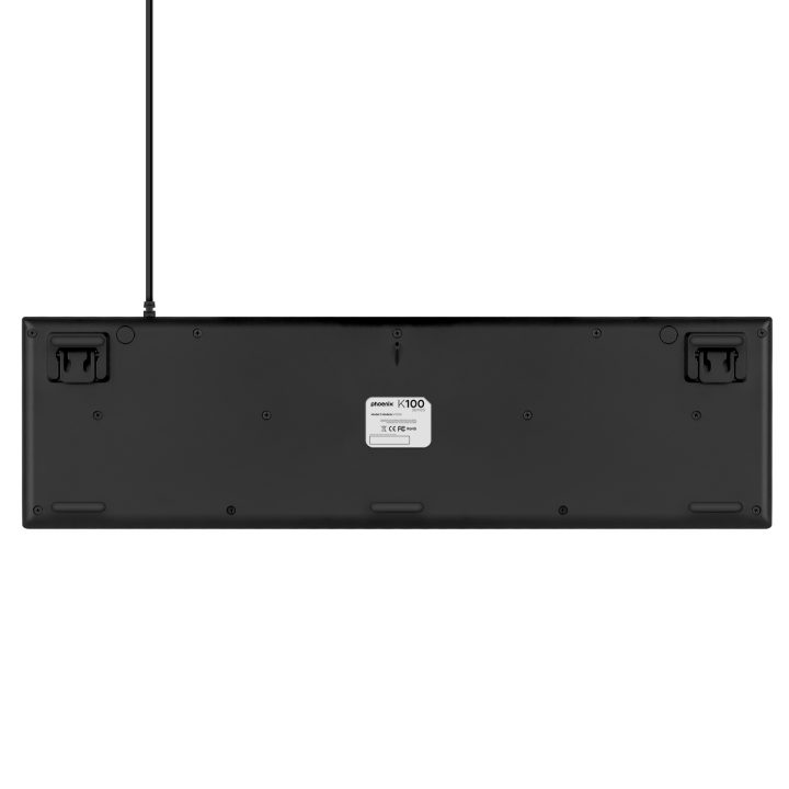 Phoenix technologies Phoenix K100 teclado multimédia USB preto qwerty…