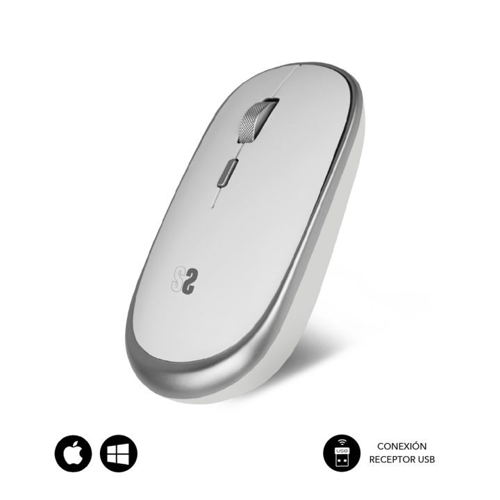Subblim Submo Wireless Mouse - RFM0001 Silver