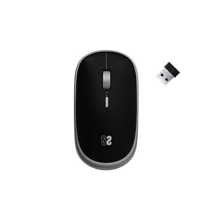 Subblim Submo Wireless Mouse - RFM0002 Black and Gray