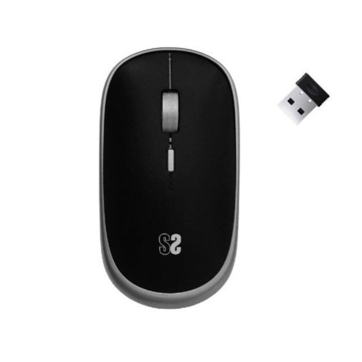 Rato sem fios Subblim submo - RFM0002 preto e cinzento