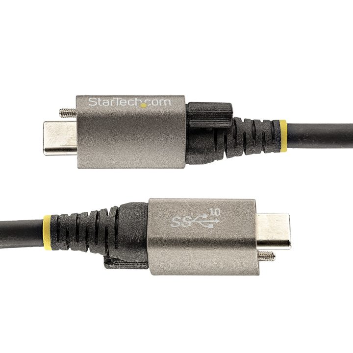 StarTech.com Cable de 1m USB-C con Tornillo Superior de Fijación…