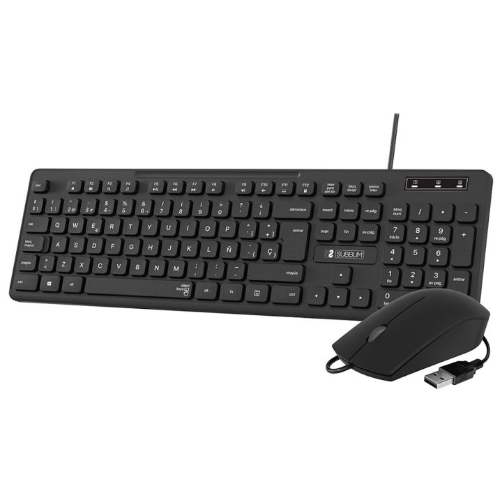Teclado + rato Subblim subkbc-CSSK01