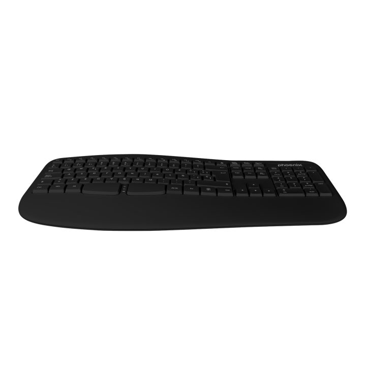 Phoenix technologies Phoenix K201 Ergonomic Wireless Keyboard 2.4GHz…