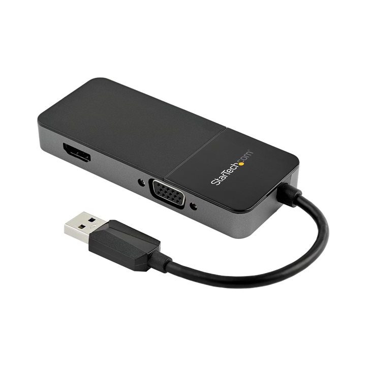 StarTech.com USB 3.0 to HDMI / VGA Adapter Cable - 4K 1080 - External…