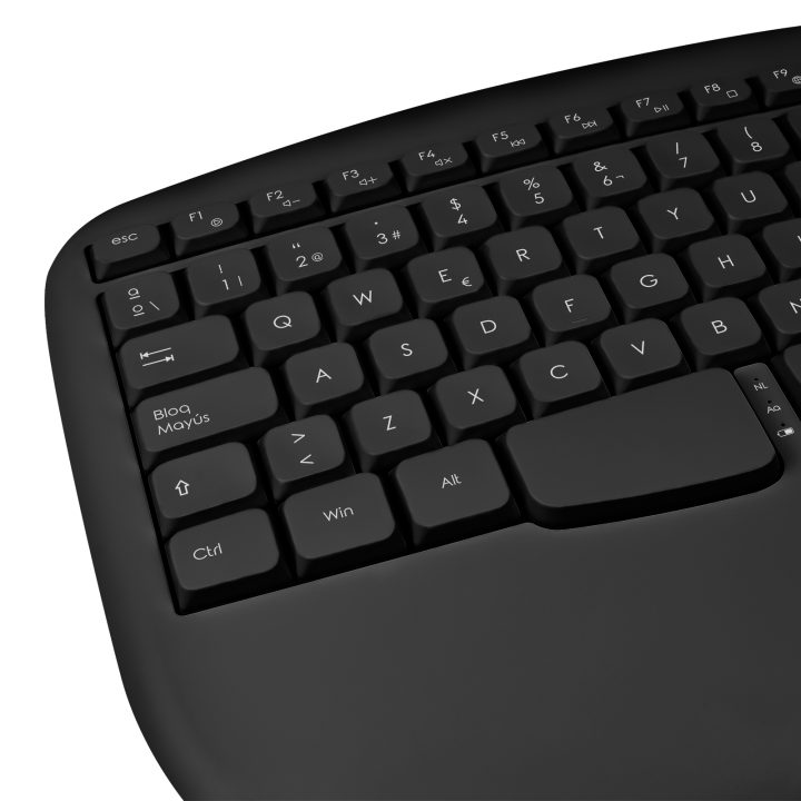 Phoenix technologies Phoenix K201 Ergonomic Wireless Keyboard 2.4GHz…