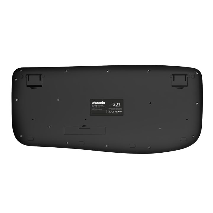 Phoenix technologies Phoenix K201 teclado ergonómico sem fios 2.4GHz…
