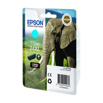 Epson Elephant Cartucho 24XL cian