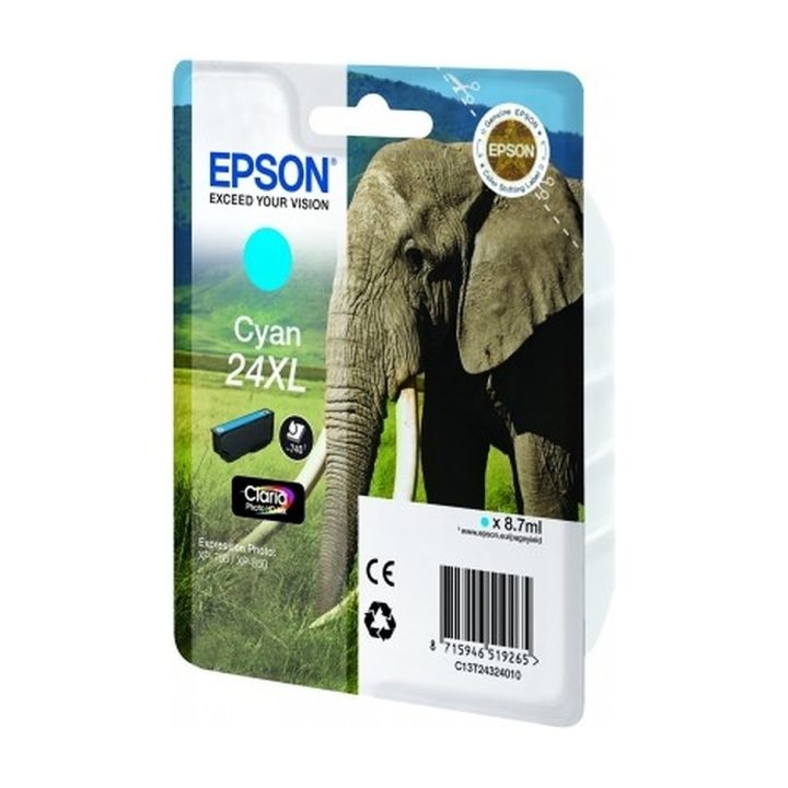 Epson Elephant 24XL Cyan Cartridge