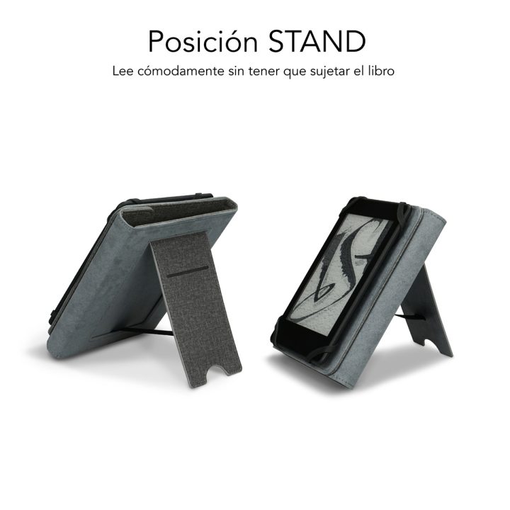Subblim capa para ebook clever stand 6'' cinzenta (SUB-CUE-1EC100)