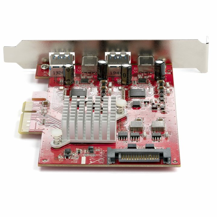 StarTech.com Tarjeta PCIe de 4 Puertos USB - Tarjeta de Expansión PCI…