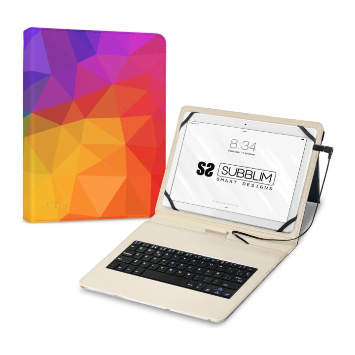 Subblim 11-inch Triangle Pattern Tablet Case (SUBKT1-USB053)