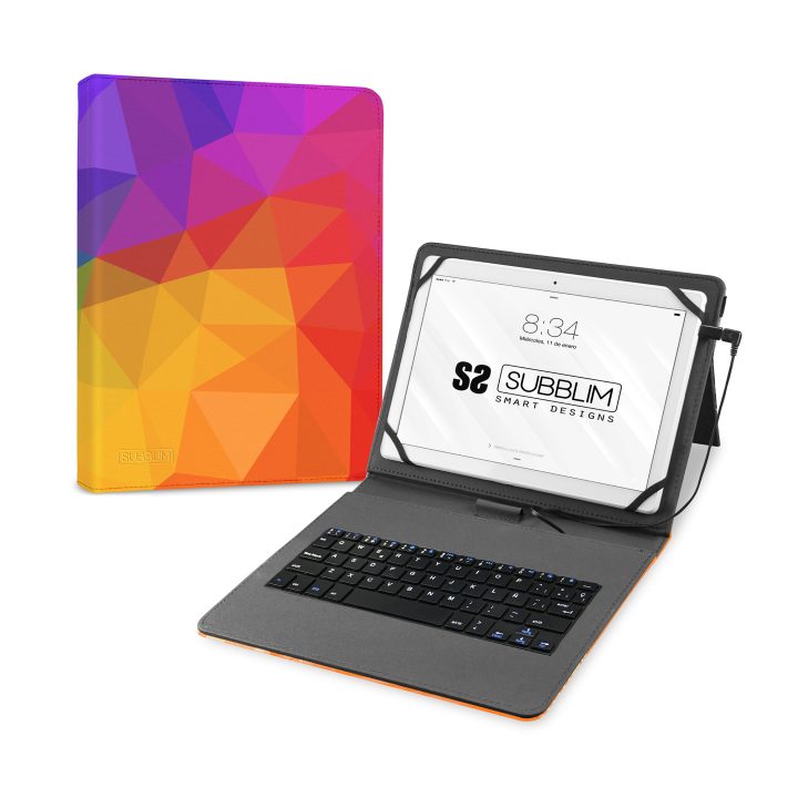 Subblim 11-inch Triangle Pattern Tablet Case (SUBKT1-USB053)
