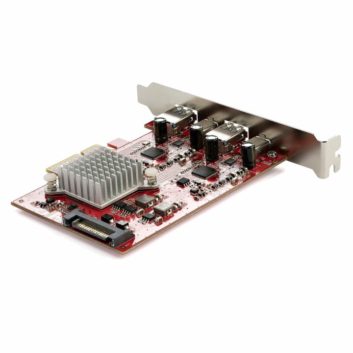 StarTech.com 4-Port PCIe USB Card - 10Gbps PCI Express USB Expansion…