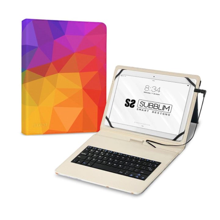 Subblim 11-inch Triangle Pattern Tablet Case (SUBKT1-USB053)