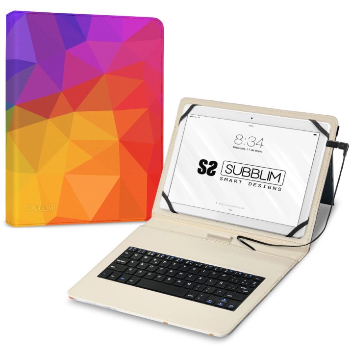 Subblim 11-inch Triangle Pattern Tablet Case (SUBKT1-USB053)