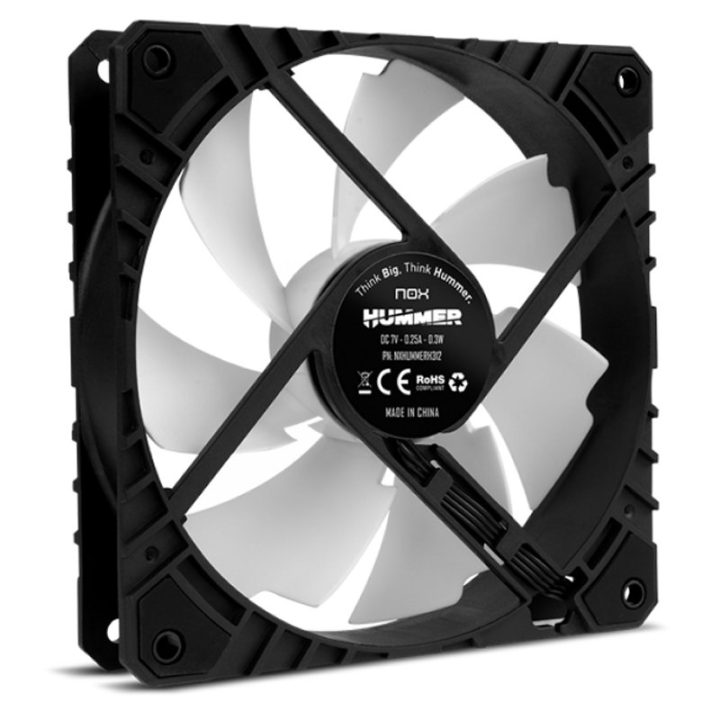 Ventoinha 120X120 NOX h-fan pro 2200RPM-pwm (NXHUMMERHFANPROWN)