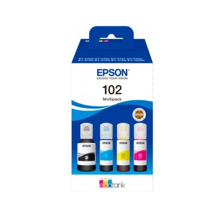 Epson 102 EcoTank 4-colour Multipack