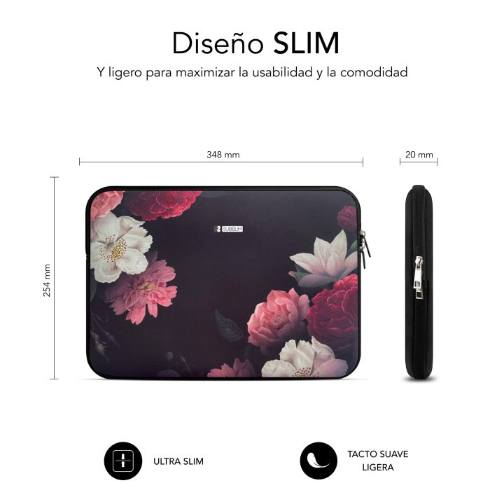 Funda Subblim trendy sleeve para portátil 13.3 pulgadas-14 pulgadas…