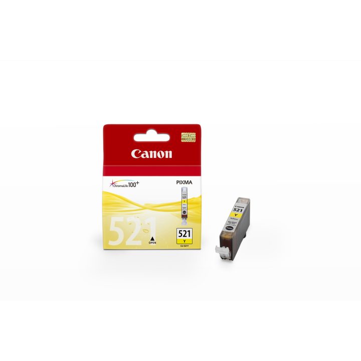 Canon CLI-521 Y cartucho de tinta 1 peça(s) Original Amarelo