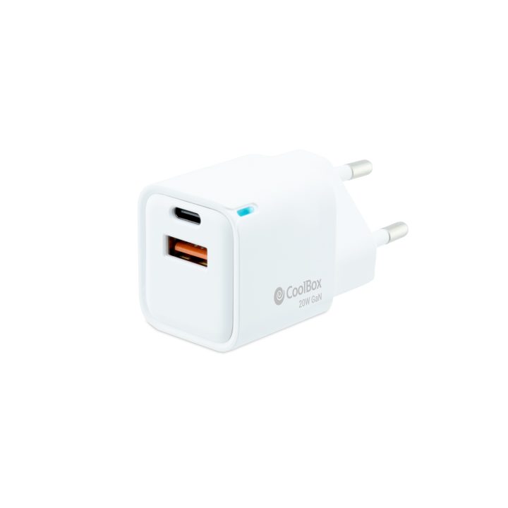 CoolBox 20W USB-C/USB-A WALL CHARGER