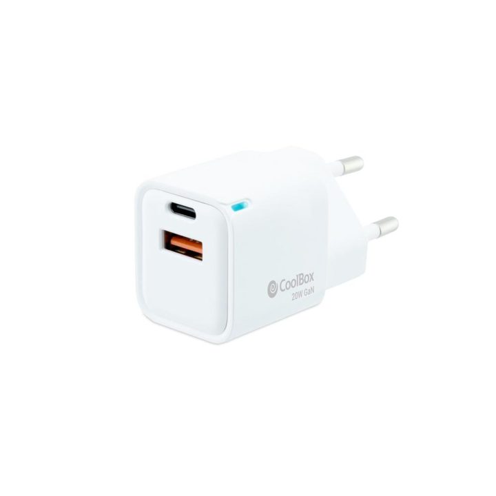 CoolBox 20W USB-C/USB-A WALL CHARGER