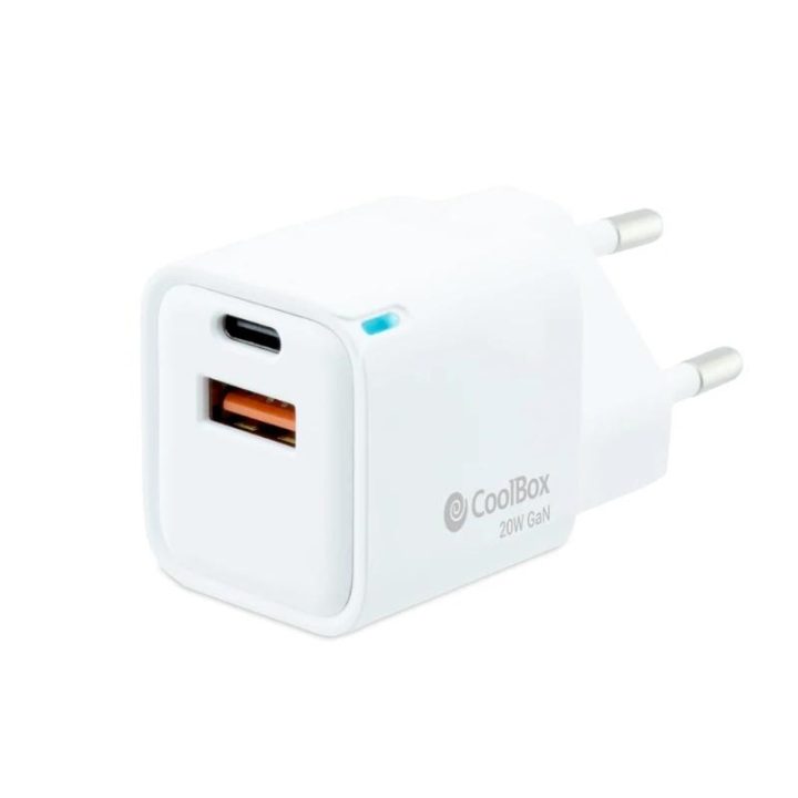 CoolBox 20W USB-C/USB-A WALL CHARGER