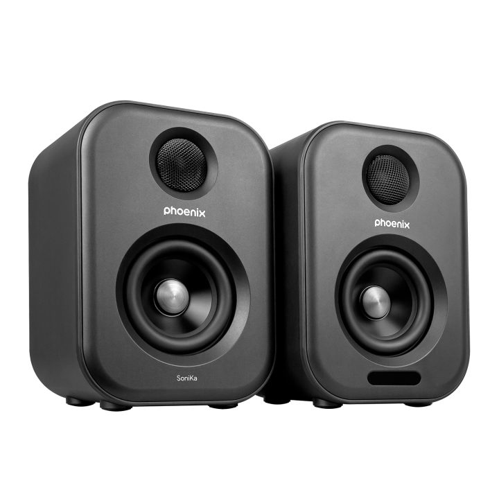 Phoenix Technologies Phoenix Sonika 50W Studio Speakers with…