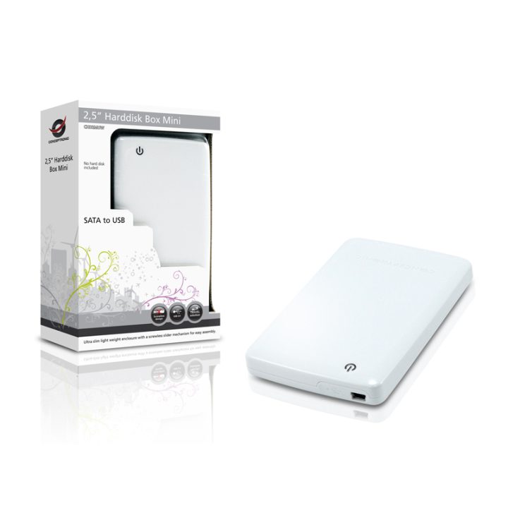 Conceptronic Caixa de disco rígido 2.5”