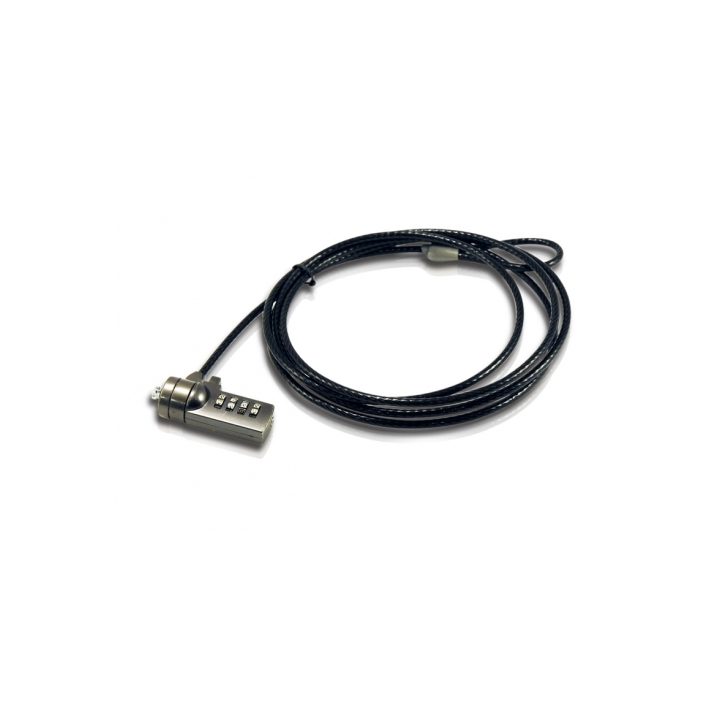 Conceptronic CNBCOMLOCK18 cabo antirroubo Preto 1,8 m